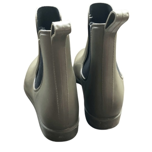 Target Women’s Olive Green Rain Waterproof Weatherproof Rubber Ankle Booties - Picture 12 of 16